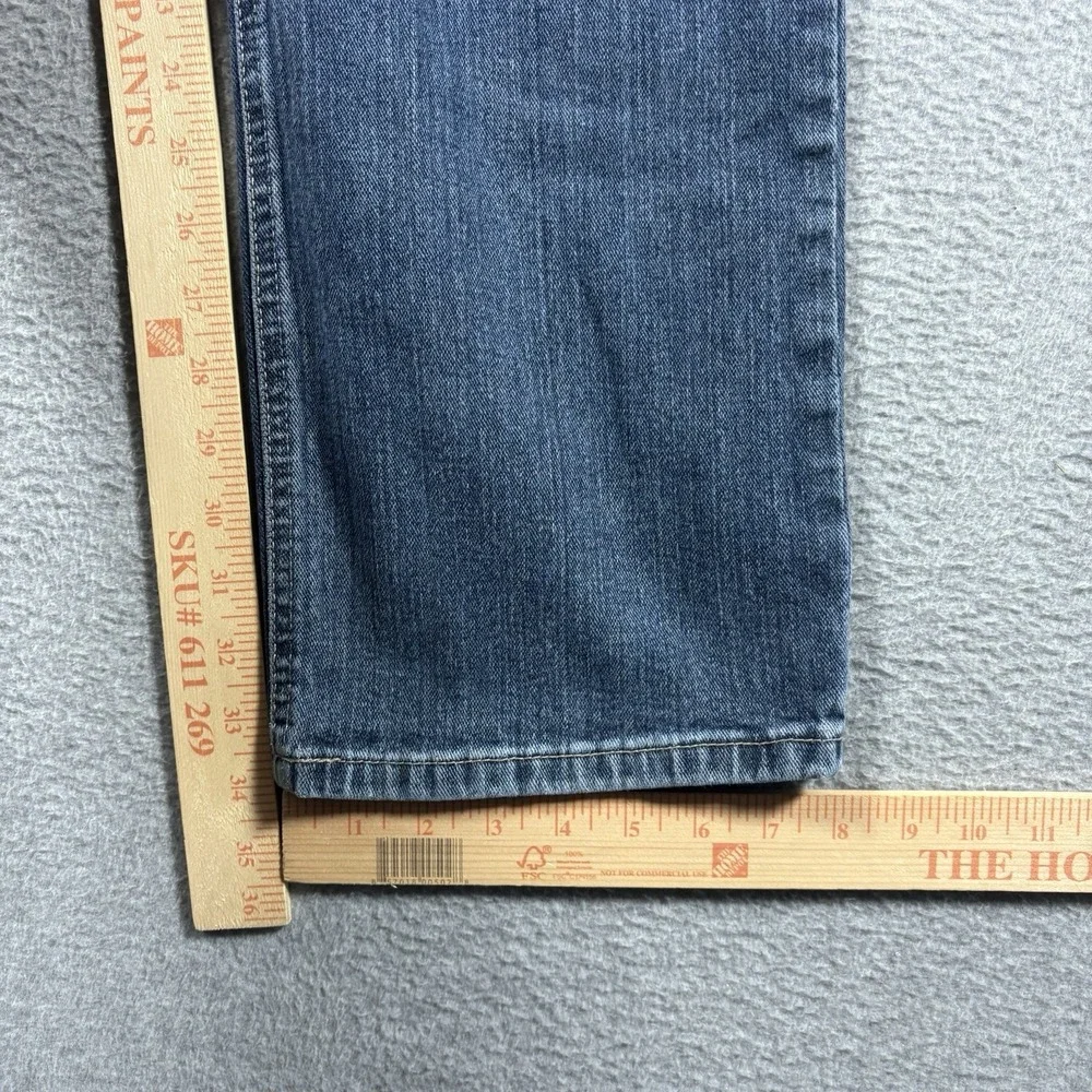 Ariat M4 Legacy Mens 30x34 Blue Relaxed Boot Cut Denim Jeans Western Workwear